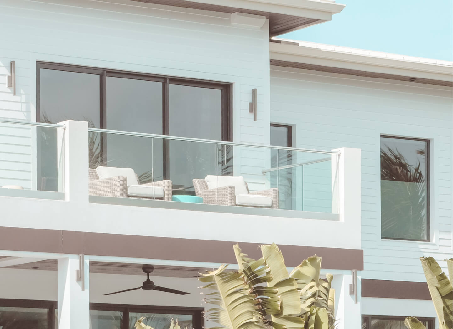 Aerial view of beach